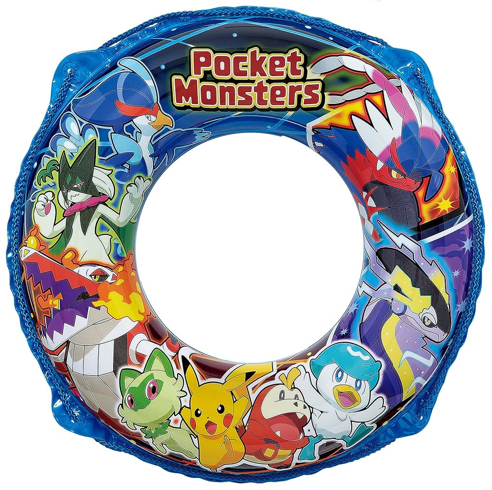 Amazon | イガラシ ポケモン60cmウキワ ブルー(ロープ付き
